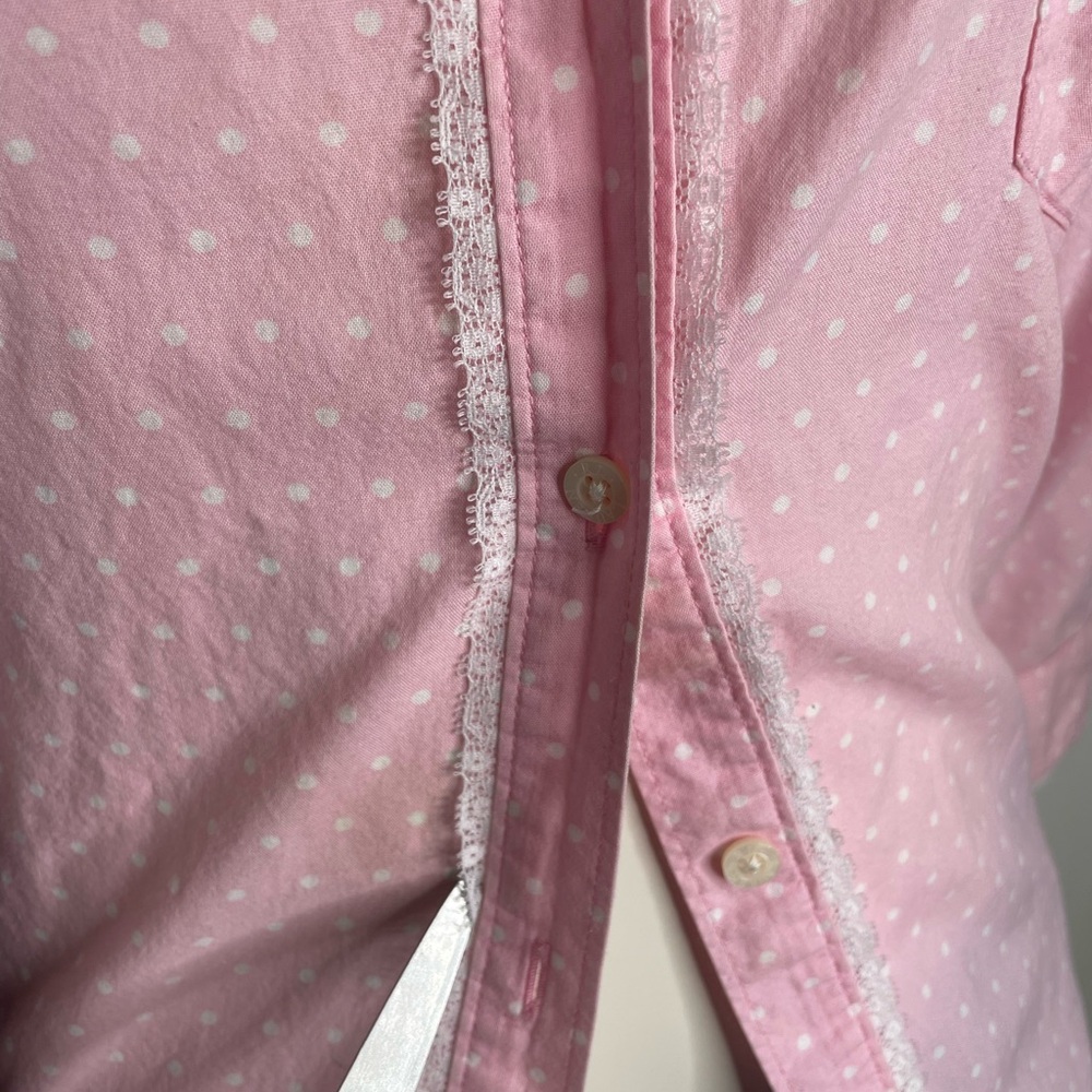 Ralph Lauren Pink Dot Button-Down Shirt - Picture 10 of 10